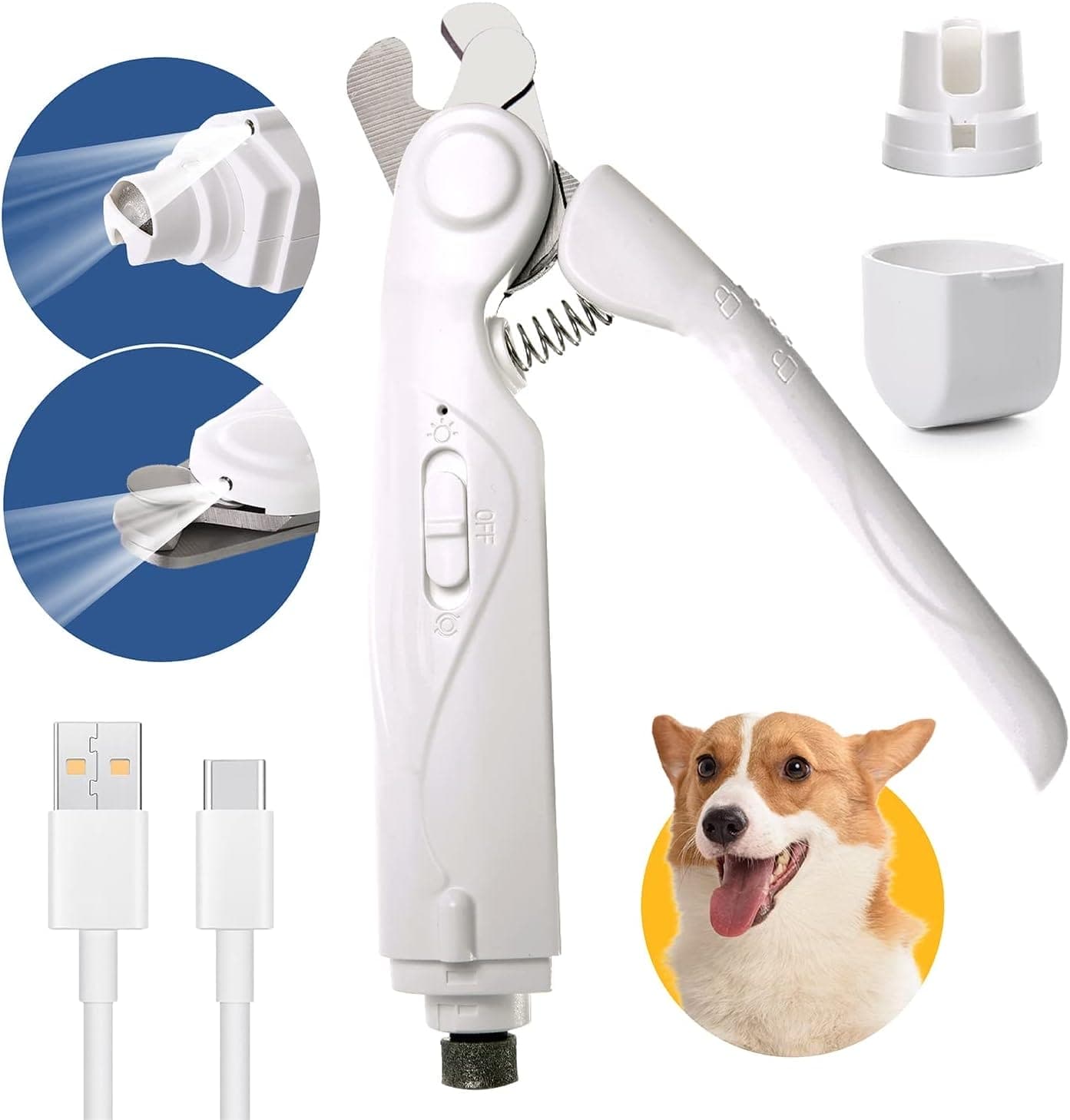 Dog Nail Clipper and Grinder by Pettycare