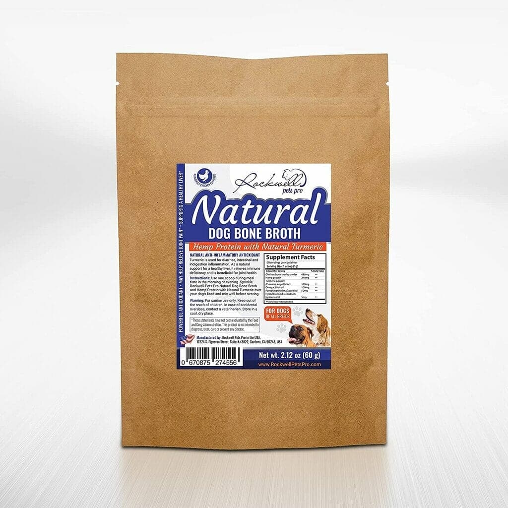 Rockwell Natural Dog Bone Broth