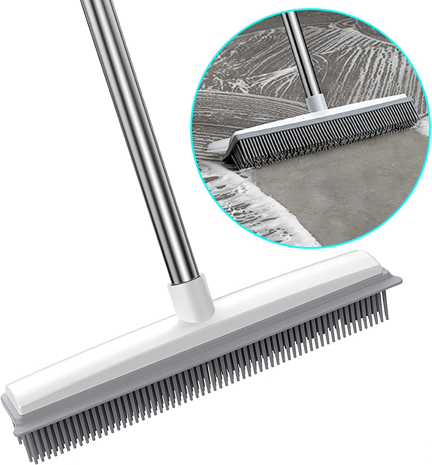 Swethaw Rubber Broom Fur Remover