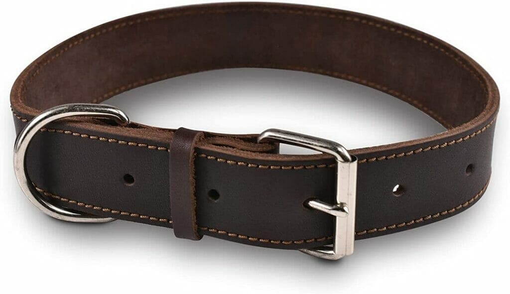 Chocolate brown collar