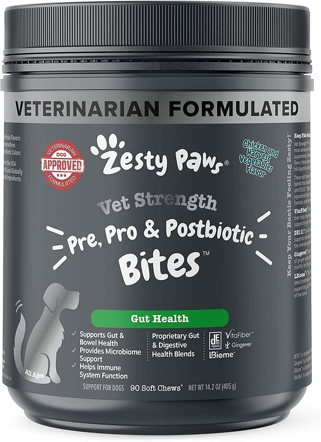 Zesty Paws Vet Strength Probiotic