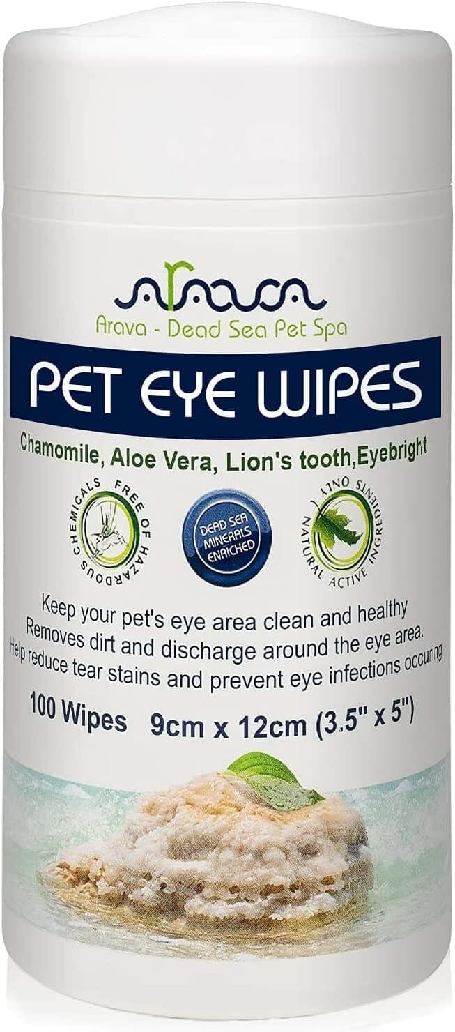 Arava Pet Eye Wipes for Dogs