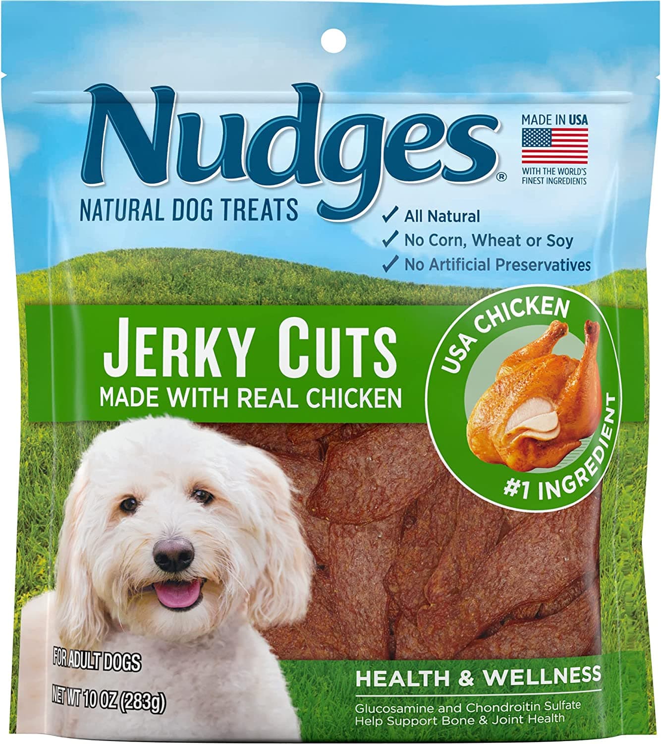 Nudges Jerky Cuts - real chicken