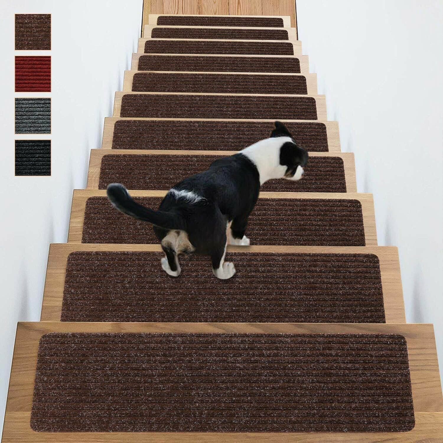 Antdle Stair Treads Non-Slip Carpet