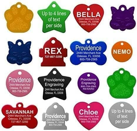 Providence Engraving Pet ID Tags
