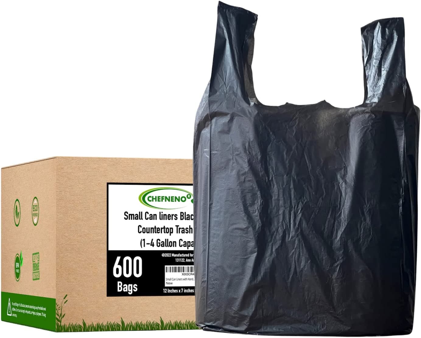 Small Easy-Tie Handle Can Liner