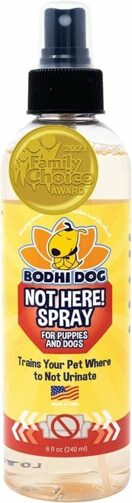 Use dog repellent sprays