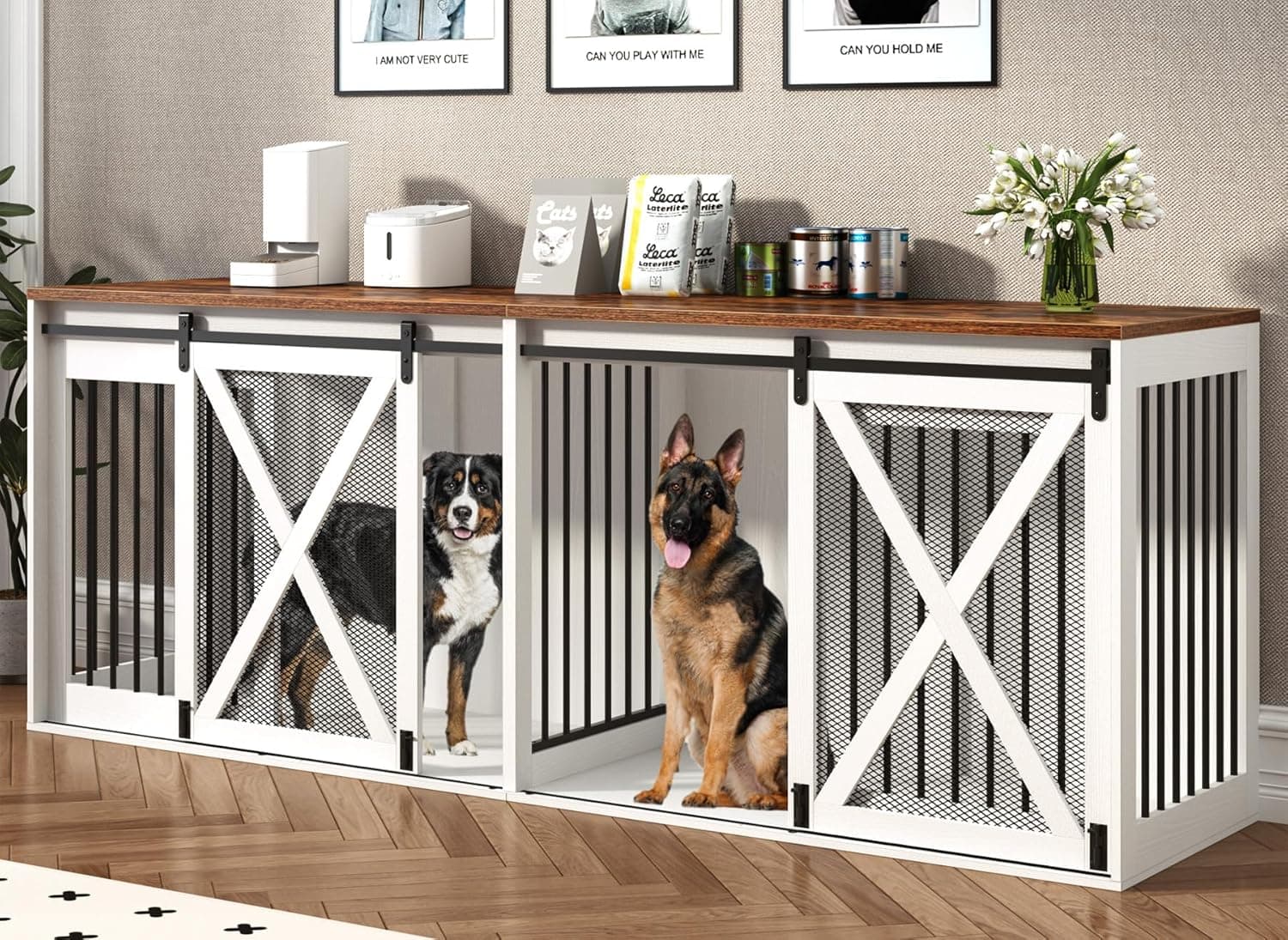 Nordee Axio 94.5" XXXL Dog Crate Furniture