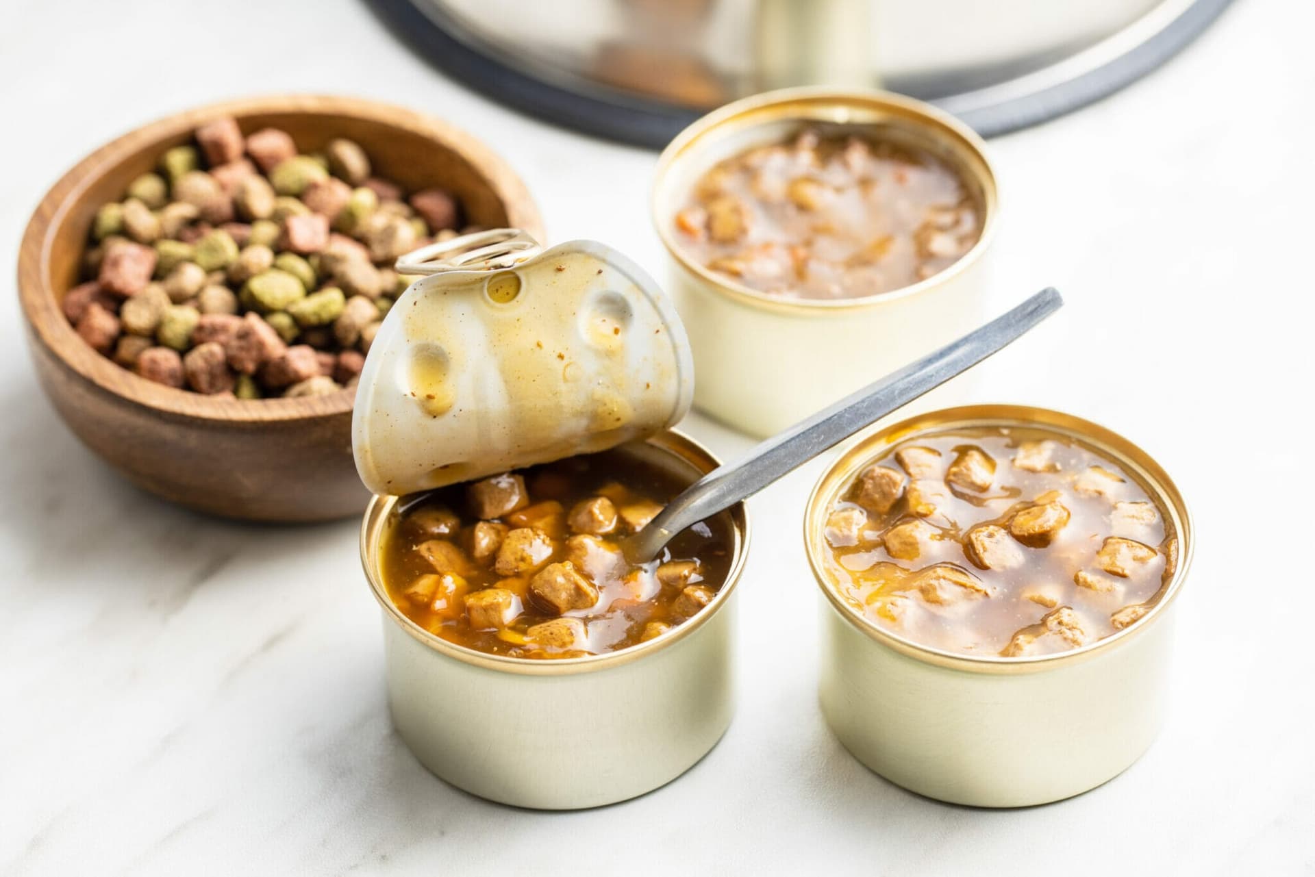 Second method (intermediate) - Wet food