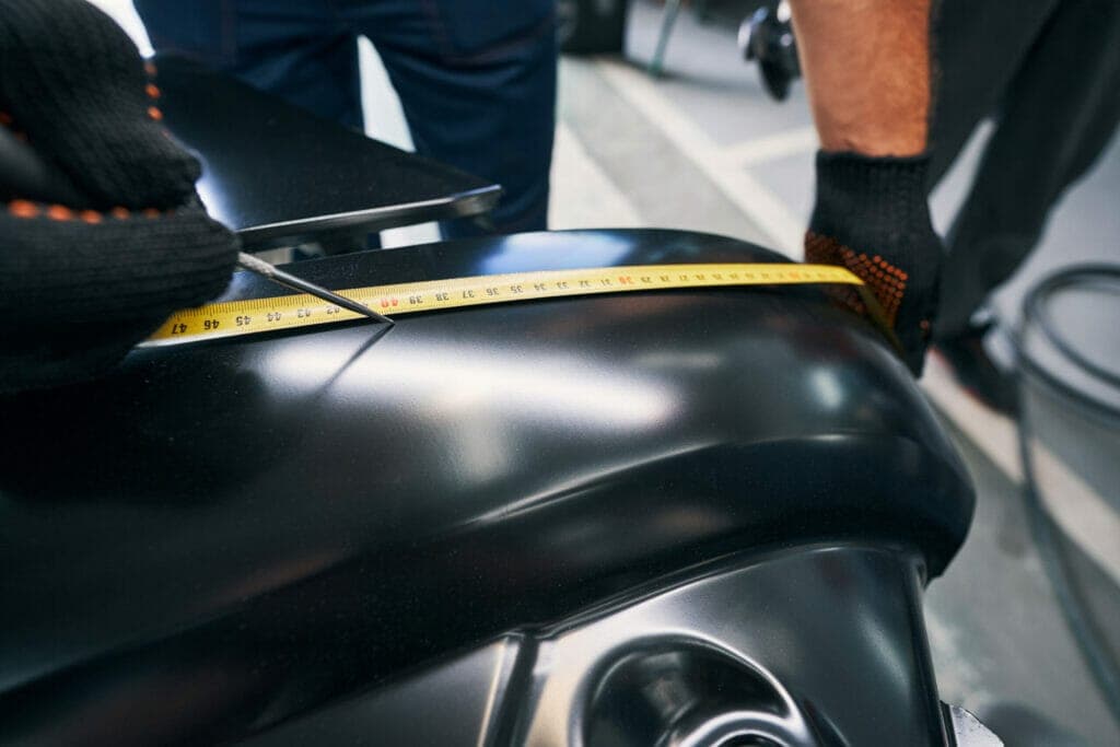 Step 2 - Tape the scratch