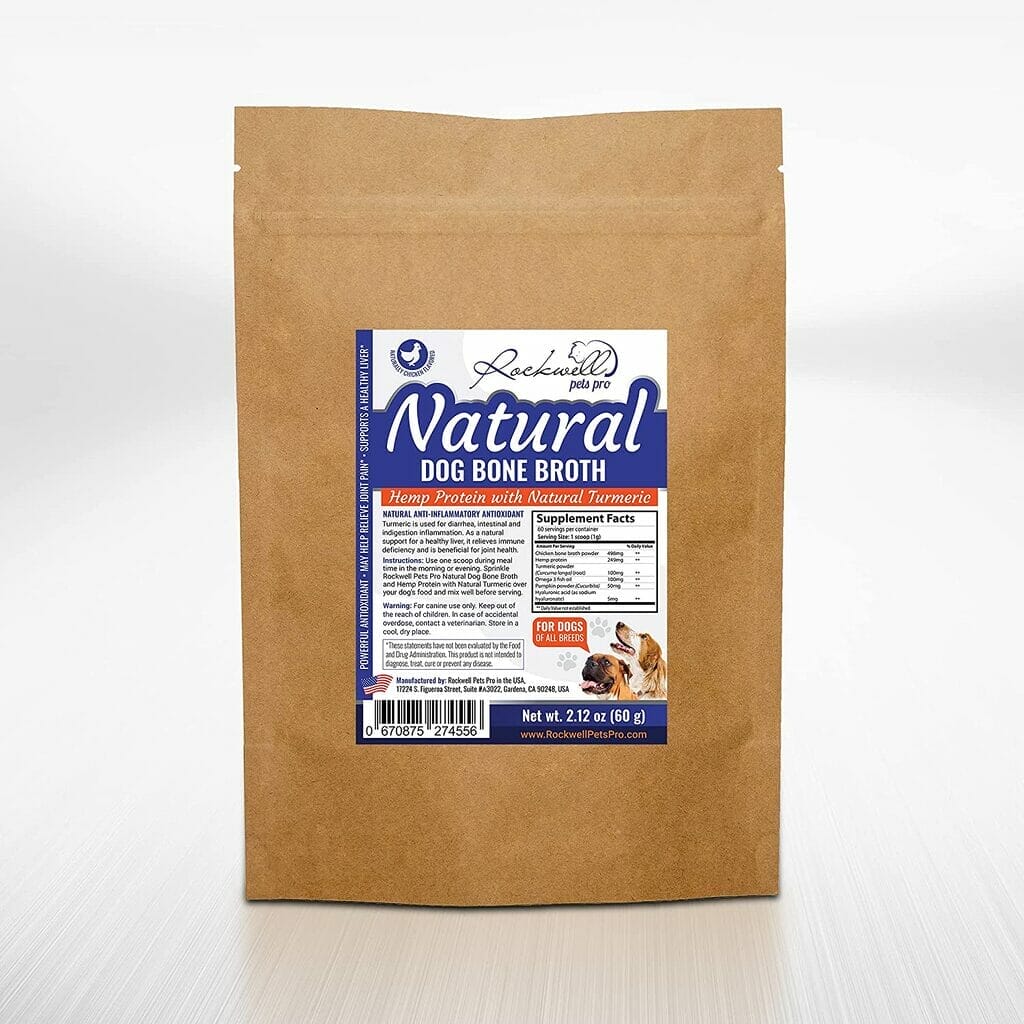 Rockwell Natural Dog Bone Broth