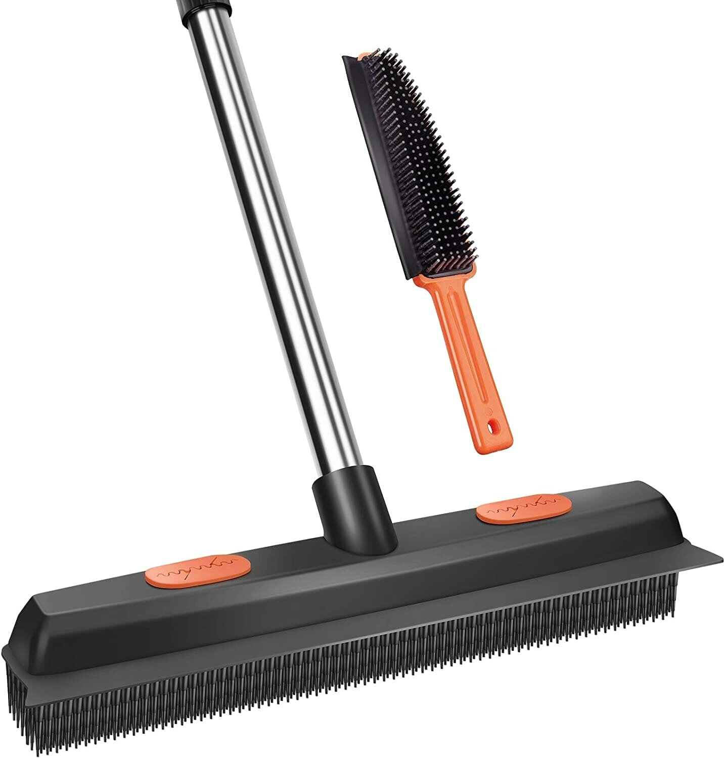 Conliwell Carpet Rake Cum Rubber Broom