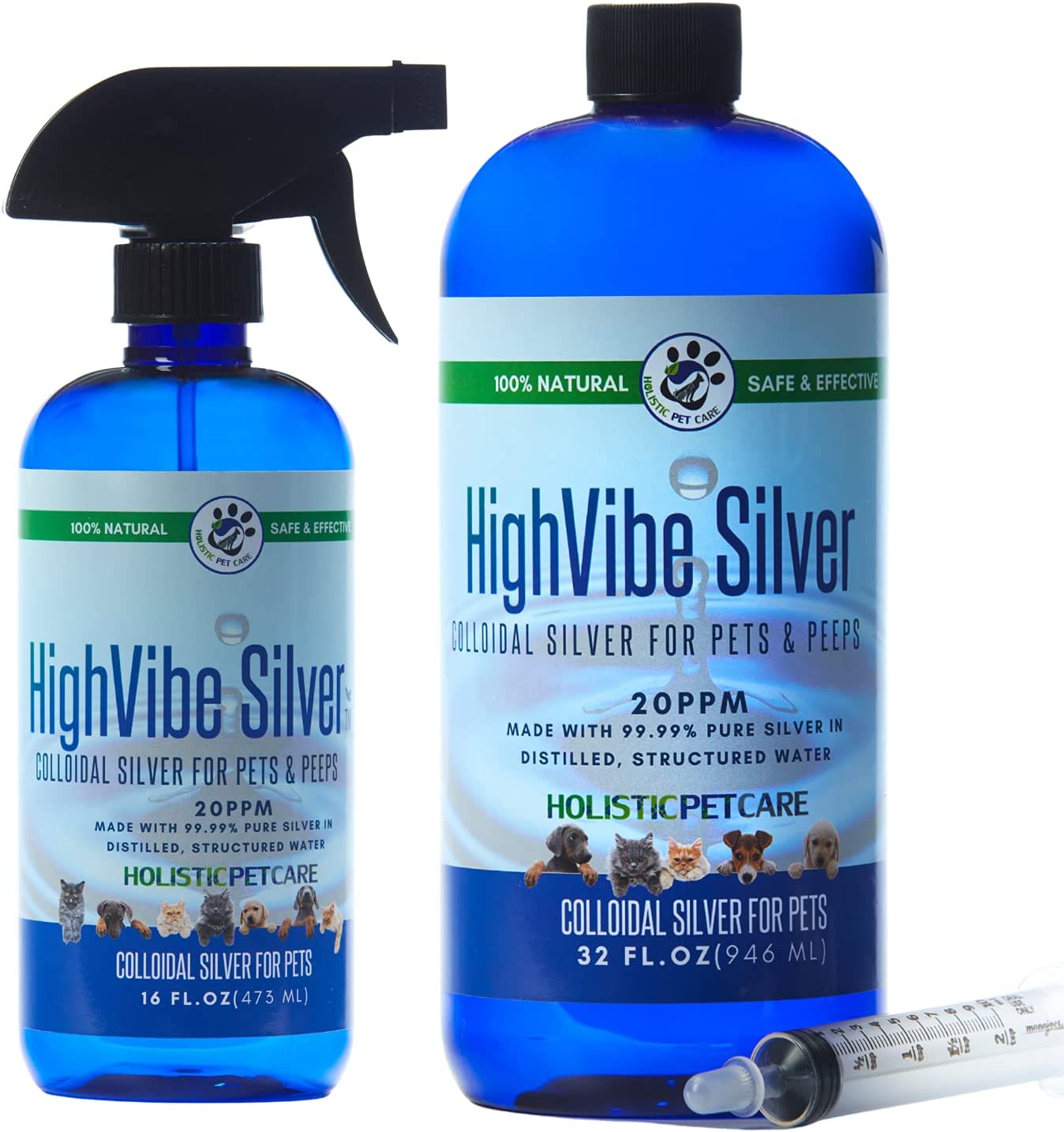 HighVibe Silver Colloidal Silver For Pets