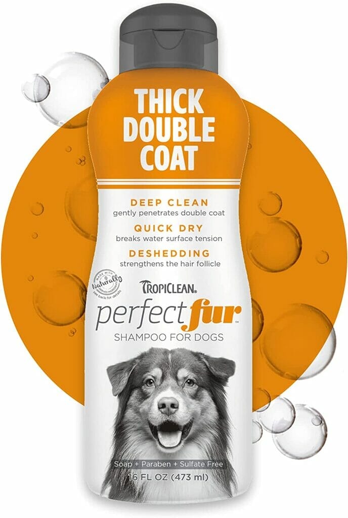 TropiClean PerfectFur Thick Double Coat