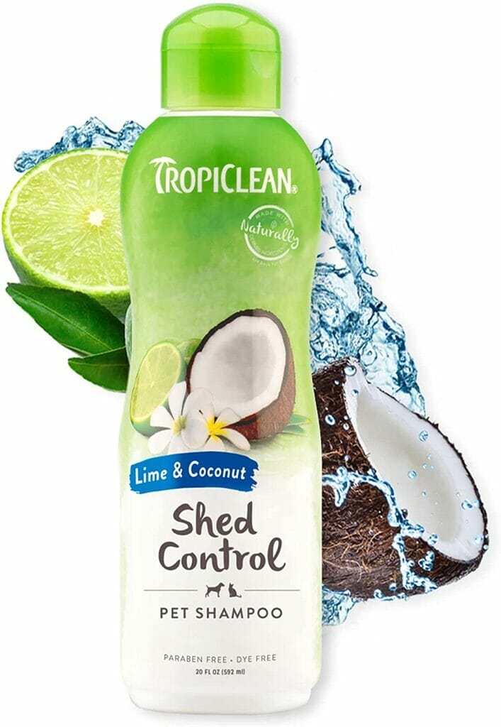 TropiClean Shed Control Shampoo