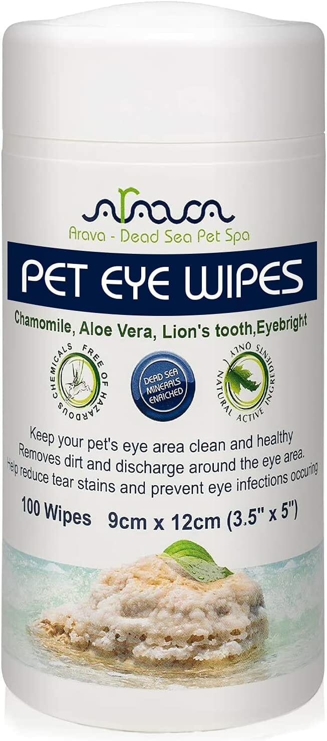 Arava Pet Eye Wipes for Dogs