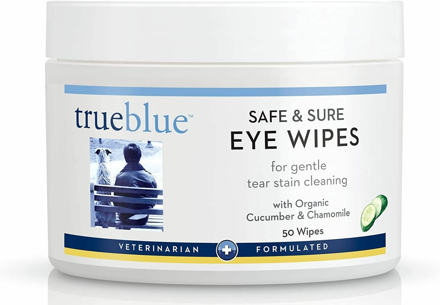 TrueBlue Cucumber & Chamomile Safe wipes