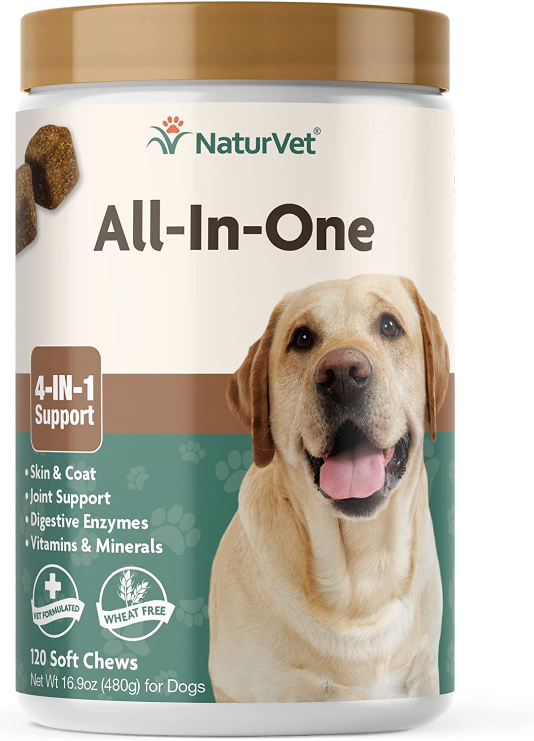 NaturVet 4-in-1 Soft Chews