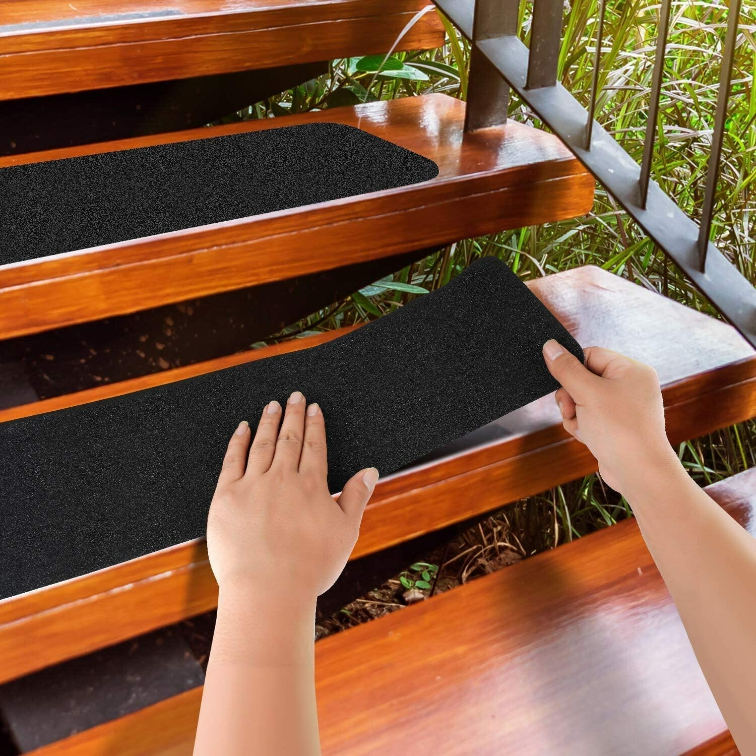 MBIGM Non-Slip Outdoor Stair Treads