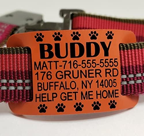 Silent Slide On Pet ID Tags
