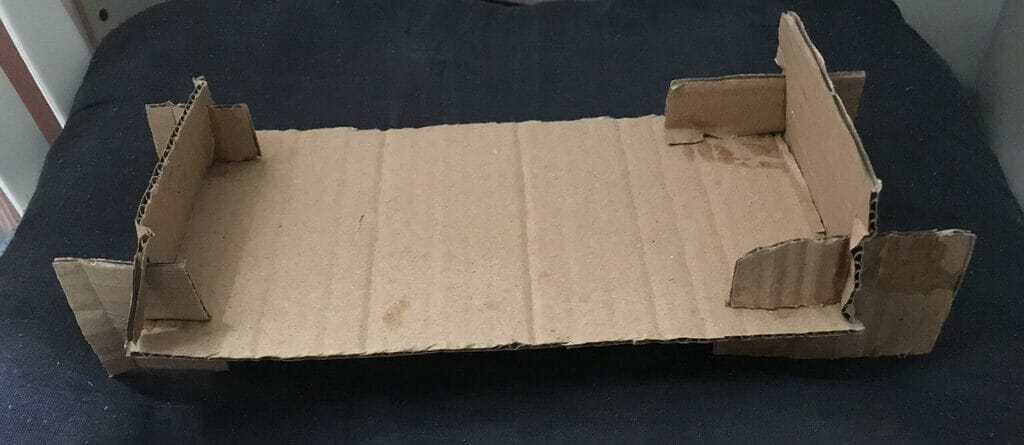 Use Old Cardboard Boxes