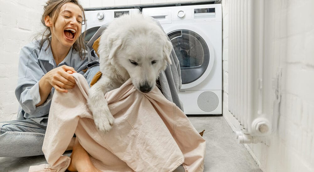 Put them in the washing machine with white vinegar Put them in the washing machine with white vinegar